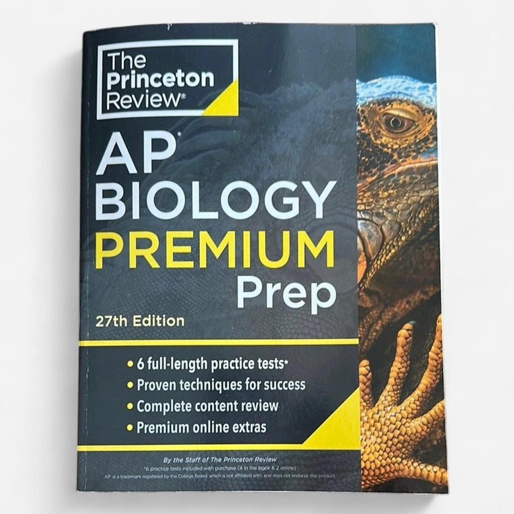AP Biology Premium Prep Book